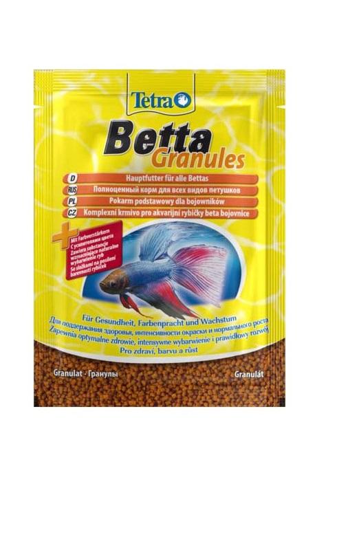 Tetra Betta Granules АКВАРИУМИСТИКА (Корма для рыб и черепах)